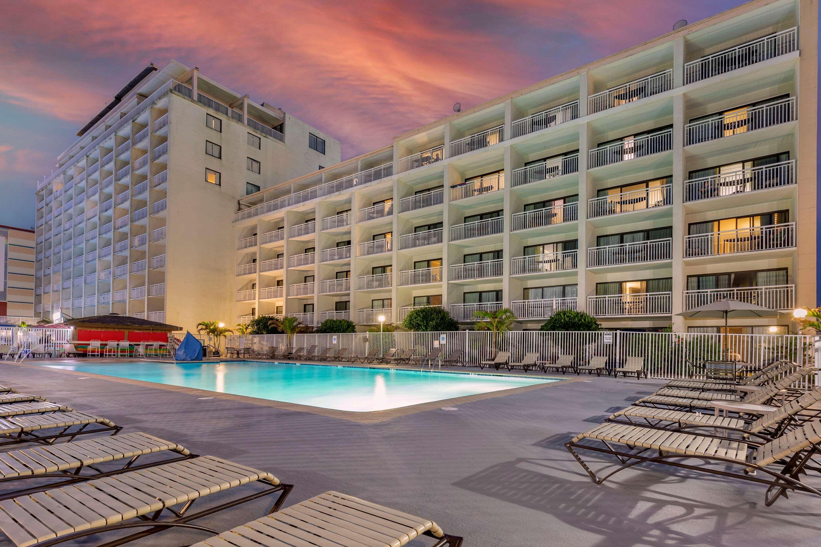 אושן סיטי Quality Inn Boardwalk מראה חיצוני תמונה